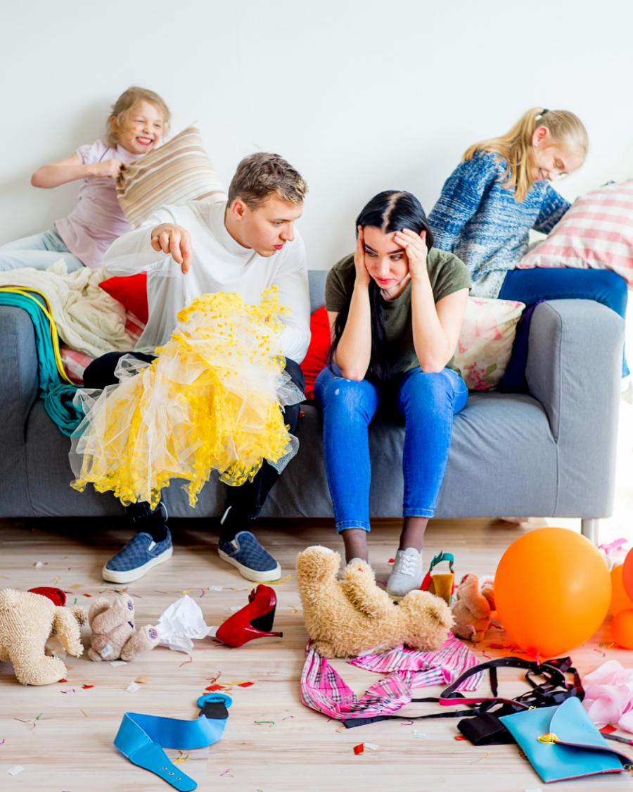 Accompagnement d'une famille à domicile